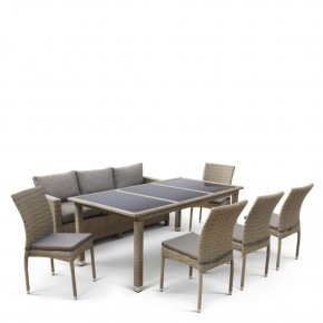 Комплект плетеной мебели T365/S65/Y380B-W65 Light Brown (8+1) в Заречном - zarechnyy.mebel24.online | фото 3