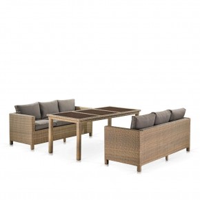 Комплект плетеной мебели T365/S65B-W65 Light Brown в Заречном - zarechnyy.mebel24.online | фото 1
