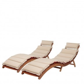 Комплект шезлонги и столик AFM-803A-T133 Beige (2+1) в Заречном - zarechnyy.mebel24.online | фото 2