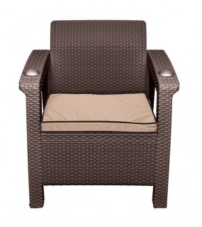 Комплект уличной мебели Yalta Premium Terrace Set (Ялта) шоколадый (+подушки под спину) в Заречном - zarechnyy.mebel24.online | фото 7
