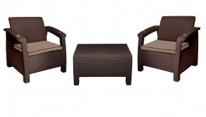 Комплект уличной мебели Yalta Premium Terrace Set (Ялта) шоколадый (+подушки под спину) в Заречном - zarechnyy.mebel24.online | фото 8