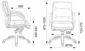 Кресло для руководителя Бюрократ T-9927SL-LOW в Заречном - zarechnyy.mebel24.online | фото 5