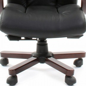 Кресло для руководителя Chairman 421 черный/орех темный, черный в Заречном - zarechnyy.mebel24.online | фото 4