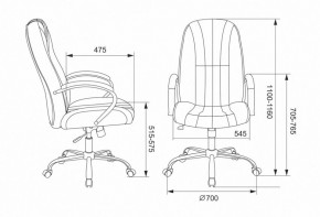 Кресло для руководителя T-898SL/BLACK в Заречном - zarechnyy.mebel24.online | фото