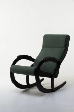 Кресло-качалка КОРСИКА 34-Т-AG (зеленый) в Заречном - zarechnyy.mebel24.online | фото