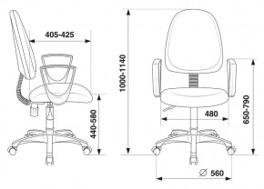 Кресло компьютерное CH-1300N/OR-16 в Заречном - zarechnyy.mebel24.online | фото 10