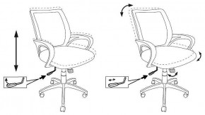 Кресло компьютерное CH-695N/SL/OR/BLACK в Заречном - zarechnyy.mebel24.online | фото 4