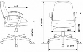 Кресло компьютерное CH-808-LOW/#B в Заречном - zarechnyy.mebel24.online | фото 3