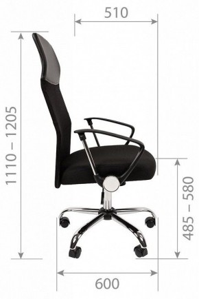 Кресло компьютерное Chairman 610 в Заречном - zarechnyy.mebel24.online | фото 6