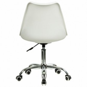 Кресло стул BRABIX "Eames MG-310 CH", хром, пластик белый, экокожа белая, 532923 в Заречном - zarechnyy.mebel24.online | фото 4