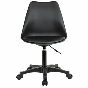 Кресло стул BRABIX "Eames MG-310 PL", пластик черный, экокожа черная, 532927 в Заречном - zarechnyy.mebel24.online | фото 1