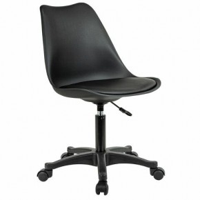 Кресло стул BRABIX "Eames MG-310 PL", пластик черный, экокожа черная, 532927 в Заречном - zarechnyy.mebel24.online | фото 2