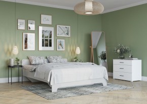Кровать 1,6 VICTOR + основание (Белый) в Заречном - zarechnyy.mebel24.online | фото 4