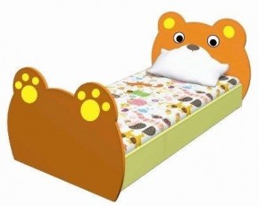 Кровать детская Медвежонок К-1V МДФ (600*1400) в Заречном - zarechnyy.mebel24.online | фото