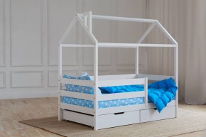 Кровать-домик 80*160 Белый в Заречном - zarechnyy.mebel24.online | фото 4