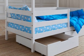 Кровать-домик 80*160 Белый в Заречном - zarechnyy.mebel24.online | фото 5