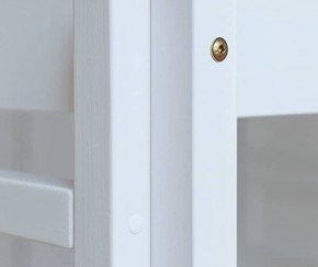 Кровать-домик двухъярусная 80*190 Белый в Заречном - zarechnyy.mebel24.online | фото 3
