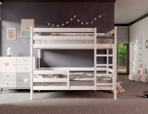 Кровать двухъярусная без крыши 80*160 Белый в Заречном - zarechnyy.mebel24.online | фото 2