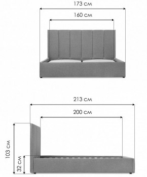 Кровать двуспальная Афродита-3 в Заречном - zarechnyy.mebel24.online | фото 11