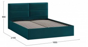 Кровать двуспальная Глосс в Заречном - zarechnyy.mebel24.online | фото 4