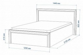 Кровать полутораспальная Нобиле Кр-120 в Заречном - zarechnyy.mebel24.online | фото 3