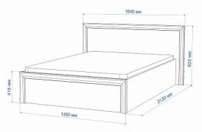 Кровать полутораспальная Нобиле Кр-140 в Заречном - zarechnyy.mebel24.online | фото 2