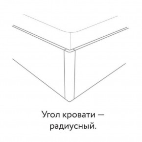 Кровать "Милана" с мягкой спинкой БЕЗ основания 1200х2000 в Заречном - zarechnyy.mebel24.online | фото 3