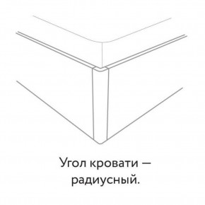 Кровать "Сандра" БЕЗ основания 1400х2000 в Заречном - zarechnyy.mebel24.online | фото 3