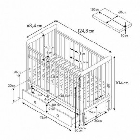 Кроватка Фея 328-01 в Заречном - zarechnyy.mebel24.online | фото 10