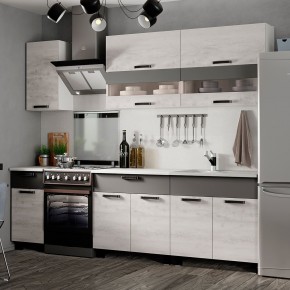 Кухня Дакота 2,0 (бетон пайн/графит) в Заречном - zarechnyy.mebel24.online | фото