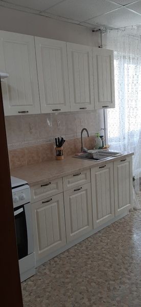Кухня модульная Луксор серый-кремовый в Заречном - zarechnyy.mebel24.online | фото 2