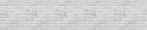 Кухонный фартук 610х3000х1,5 (композит) КМ Кирпич серый в Заречном - zarechnyy.mebel24.online | фото