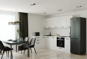 Кухонный гарнитур Белый Глянец 2600*1600 (Стол. 38мм) в Заречном - zarechnyy.mebel24.online | фото