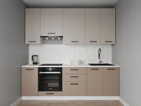 Кухонный гарнитур Каппучино 2400 h950 (Стол. 26мм) в Заречном - zarechnyy.mebel24.online | фото
