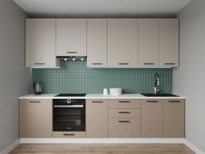 Кухонный гарнитур Каппучино 3000 h950 (Стол. 38мм) в Заречном - zarechnyy.mebel24.online | фото