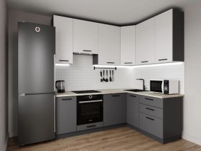 Кухонный гарнитур Меренга 2200*1600 h950 (Стол. 26мм) в Заречном - zarechnyy.mebel24.online | фото