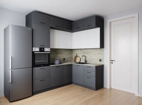 Кухонный гарнитур Меренга 2200*1700 (Стол. 26мм) в Заречном - zarechnyy.mebel24.online | фото