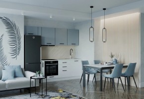 Кухонный гарнитур Ниагара 2550 (Стол. 26мм) в Заречном - zarechnyy.mebel24.online | фото 1