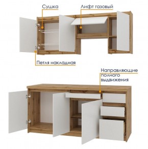 Кухонный гарнитур Ольвия-6 (1.8м) в Заречном - zarechnyy.mebel24.online | фото 3