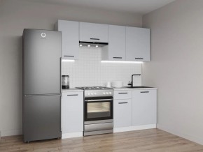 Кухонный гарнитур Смоки 2000 (Стол. 38 мм) в Заречном - zarechnyy.mebel24.online | фото 1