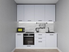 Кухонный гарнитур Смоки 2200 h950 (Стол. 38 мм) в Заречном - zarechnyy.mebel24.online | фото 1