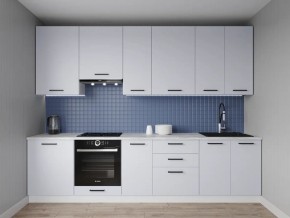 Кухонный гарнитур Смоки 2400 h950 (Стол. 38 мм) в Заречном - zarechnyy.mebel24.online | фото 1