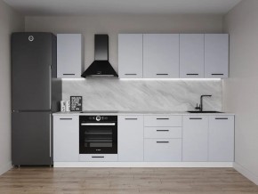 Кухонный гарнитур Смоки 2800 (Стол. 38 мм) в Заречном - zarechnyy.mebel24.online | фото 1