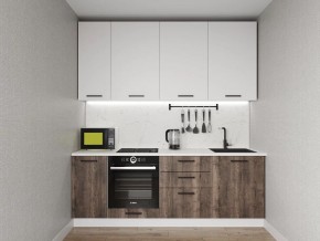 Кухонный гарнитур Старое Дерево 2200 h950 (Стол. 38мм) в Заречном - zarechnyy.mebel24.online | фото 1