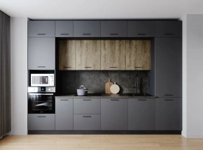 Кухонный гарнитур Умбра 3400 (Стол. 38мм) в Заречном - zarechnyy.mebel24.online | фото 1