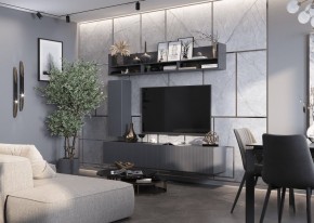 КВИНТА Гостиная 2000 (темно серый) в Заречном - zarechnyy.mebel24.online | фото 1