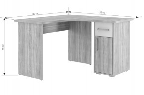 ЛАЙТ К1 Компьютерный стол в Заречном - zarechnyy.mebel24.online | фото 4