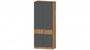 ЛЕНОРА Шкаф 2х створчатый (графит) в Заречном - zarechnyy.mebel24.online | фото