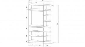 ЛЕНОРА Спальный гарнитур (модульный) кашемир в Заречном - zarechnyy.mebel24.online | фото 9