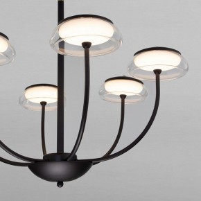 Люстра на штанге Eurosvet Fungo 50388 LED черный в Заречном - zarechnyy.mebel24.online | фото 5